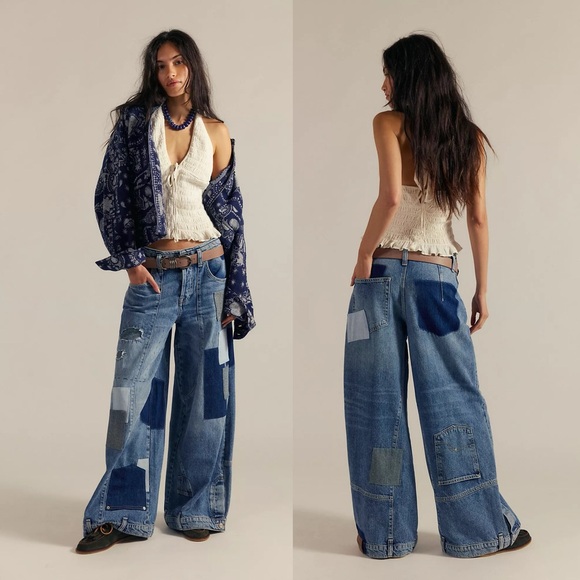 NWOT- We The Free Head Over Heels Jeans - Picture 1 of 3